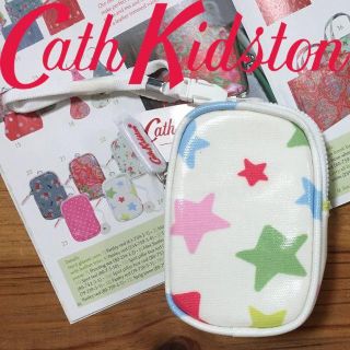 キャスキッドソン(Cath Kidston)の新品 キャスキッドソン ガジェットケース シューティングスターホワイト(ポーチ)