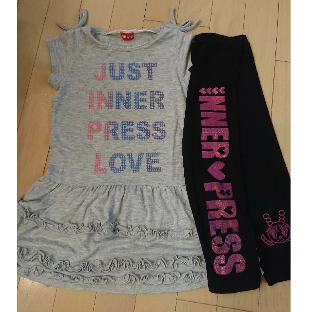 INNER PRESS(インナープレス)のMa様専用 120㎝ まとめ売り キッズ/ベビー/マタニティのキッズ服女の子用(90cm~)(その他)の商品写真