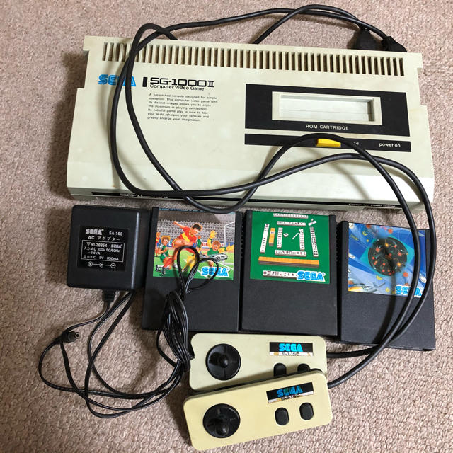 SEGA SG1000Ⅱ 本体ソフトセット