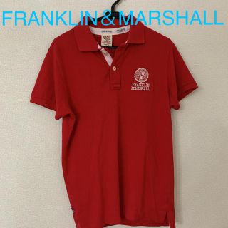 フランクリンアンドマーシャル(FRANKLIN&MARSHALL)の58  FRANKLIN＆MARSHALL レッド　ポロシャツ(ポロシャツ)