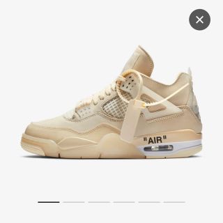 ナイキ(NIKE)の新品未使用 nike air jordan 4 off white 26.5cm(スニーカー)
