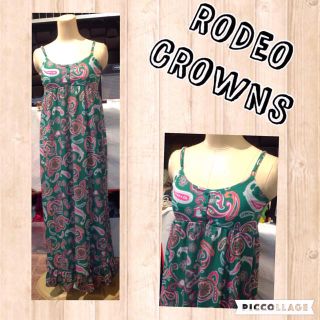 ロデオクラウンズ(RODEO CROWNS)のロデオクラウンズ☆ペイズリーマキシワンピ(ロングワンピース/マキシワンピース)