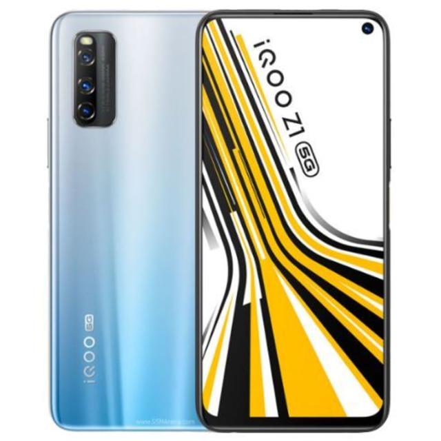 vivo iQoo z1 6GB 128GB シルバー 通電確認のみ未使用 スマホ/家電/カメラのスマートフォン/携帯電話(スマートフォン本体)の商品写真