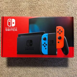 ニンテンドースイッチ(Nintendo Switch)の新品！Nintendo Switch ネオンブルー/(R) ネオンレッド [(家庭用ゲーム機本体)