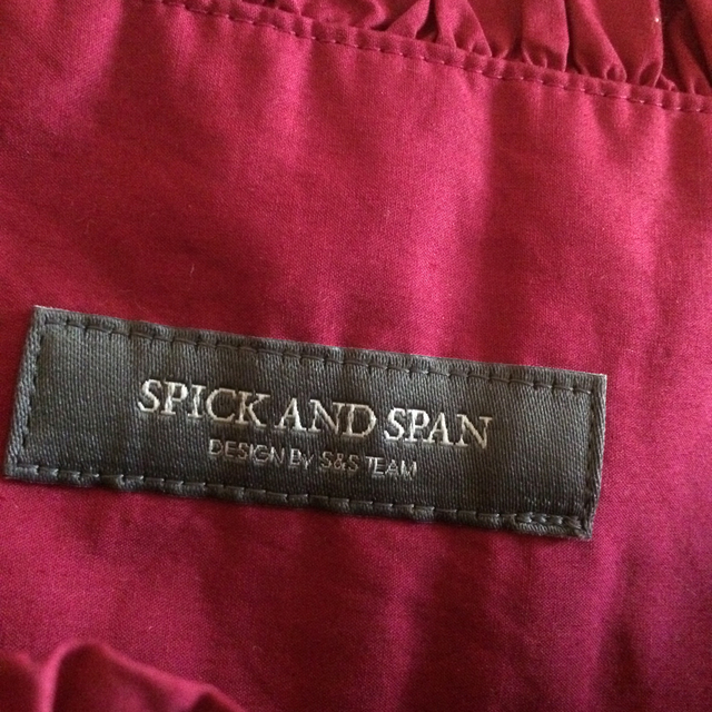 Spick & Span(スピックアンドスパン)のSpick &span ショルダーレスブラウス メンズのトップス(Tシャツ/カットソー(半袖/袖なし))の商品写真