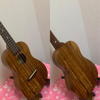 Koa Pili Koko コア単板コンサートウクレレの通販 by baboo ukulele