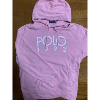 ポロラルフローレン(POLO RALPH LAUREN)の希少サイズ　XXL ポロ ラルフローレン POLO 1992 パーカー ピンク(パーカー)