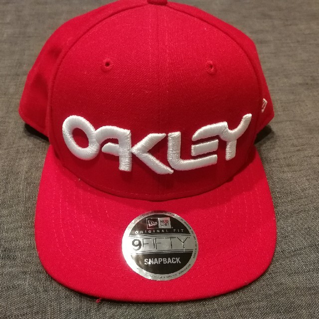 NEW ERA(ニューエラー)の兄やん様専用 NEWERA×OAKLEY コラボキャップ ニューエラ オークリー メンズの帽子(キャップ)の商品写真