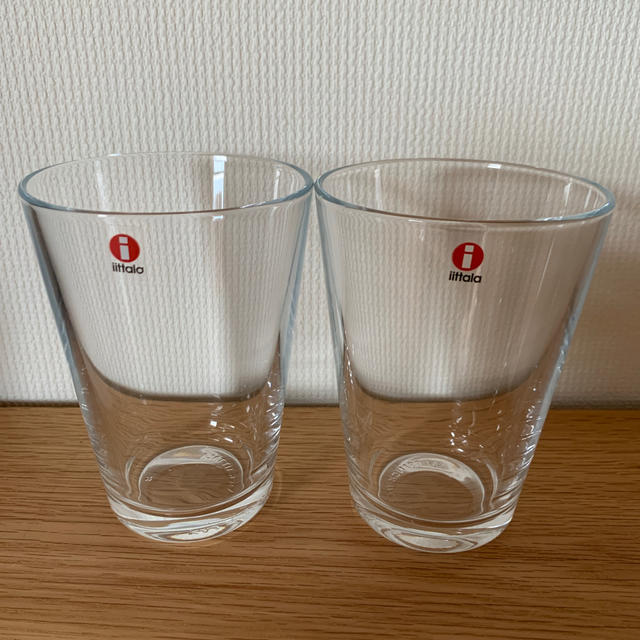 iittala(イッタラ)のiittala／Kartio／ハイボール400ml／クリア　２個セット インテリア/住まい/日用品のキッチン/食器(タンブラー)の商品写真