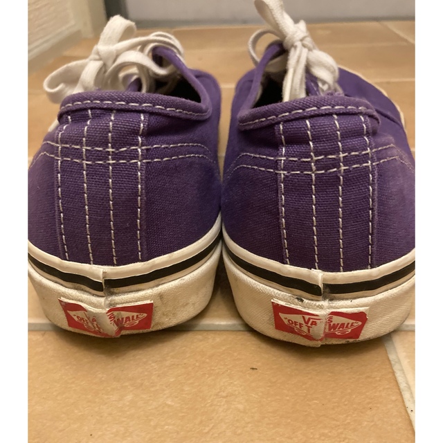 vans オーセンティック パープル 紫  バンズ ヴァンズ メンズの靴/シューズ(スニーカー)の商品写真