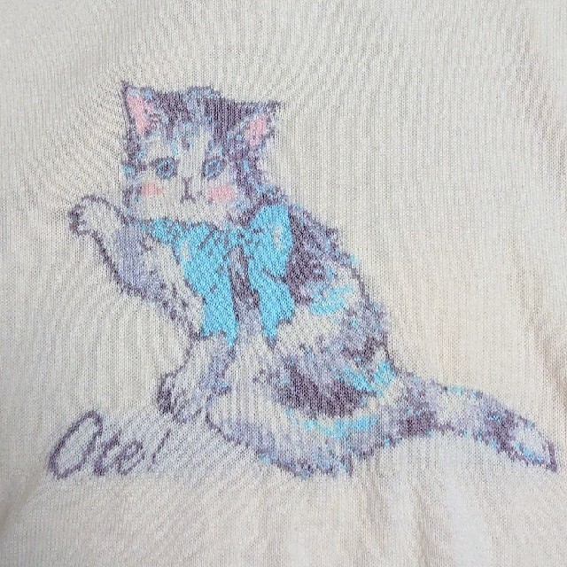 franche lippee(フランシュリッペ)のお手ネコカットソー メンズのトップス(Tシャツ/カットソー(半袖/袖なし))の商品写真