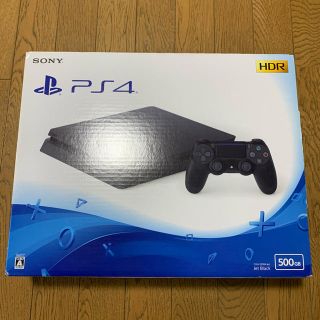 プレイステーション4(PlayStation4)のPS4 本体　美品！　CUH-2100A B01(家庭用ゲーム機本体)