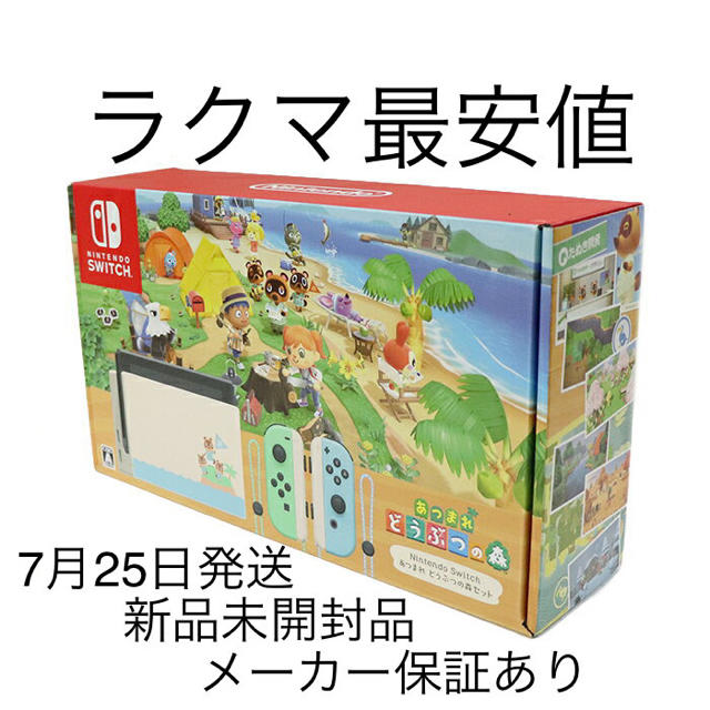 Nintendo Switch あつまれ どうぶつの森セット　新品スイッチ本体