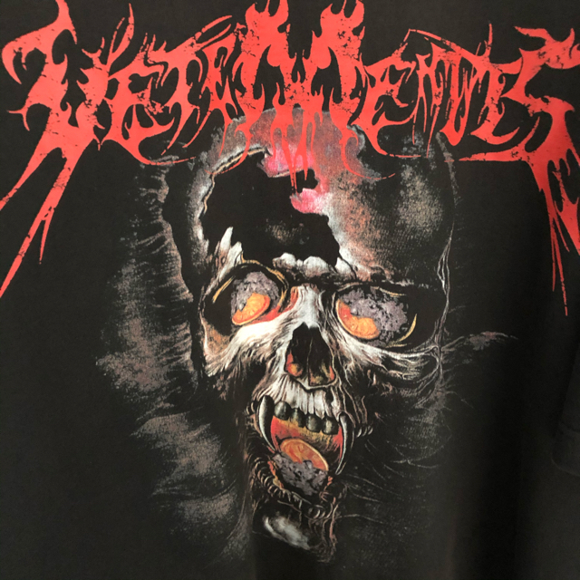 vetements heavy metal T-shirt