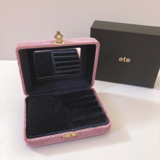 エテ(ete)の【新品未使用】ete／限定 ジュエリーボックス(その他)