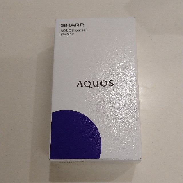 AQUOS sense3 SＨ-M12 シルバーホワイト - www.sorbillomenu.com