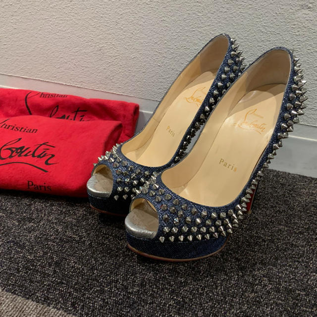55 以上節約 ルブタン Christian Louboutin スタッズ 国内最安値 Bappeda Tasikmalayakab Go Id