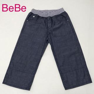 ベベ(BeBe)のハーフパンツストライプ(ツーウェイ)(パンツ/スパッツ)