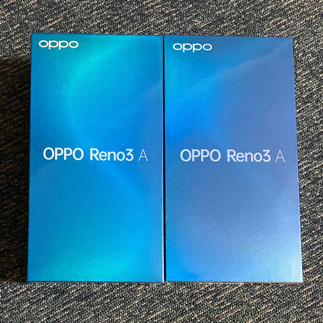 OPPO Reno3 a 128GB UQ版 SIMフリー 未開封 黒2台 スマートフォン本体