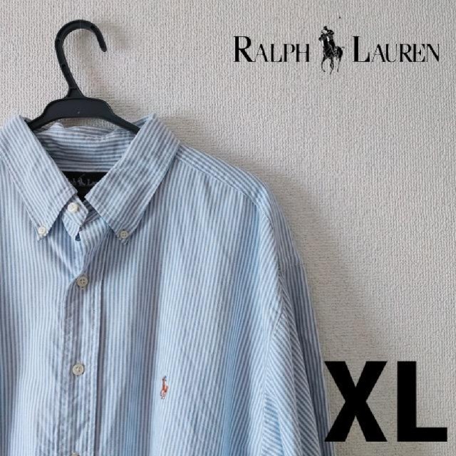 Ralph Lauren(ラルフローレン)の90's Ralph Lauren ラルフローレン 半袖 シャツ 定番 美品 メンズのトップス(シャツ)の商品写真