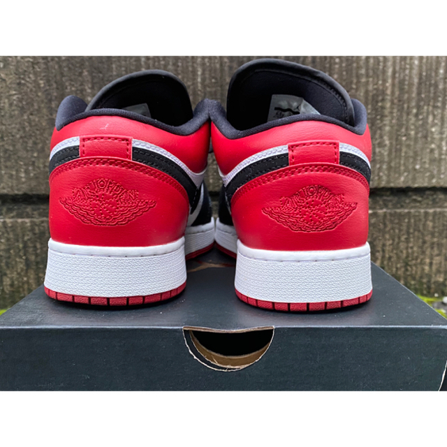 NIKE AIR JORDAN 1 LOW BG BLACK TOE つま黒