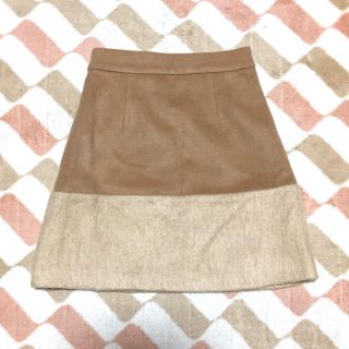 プロポーションボディドレッシング(PROPORTION BODY DRESSING)のウール混スカート サイズ1(ミニスカート)