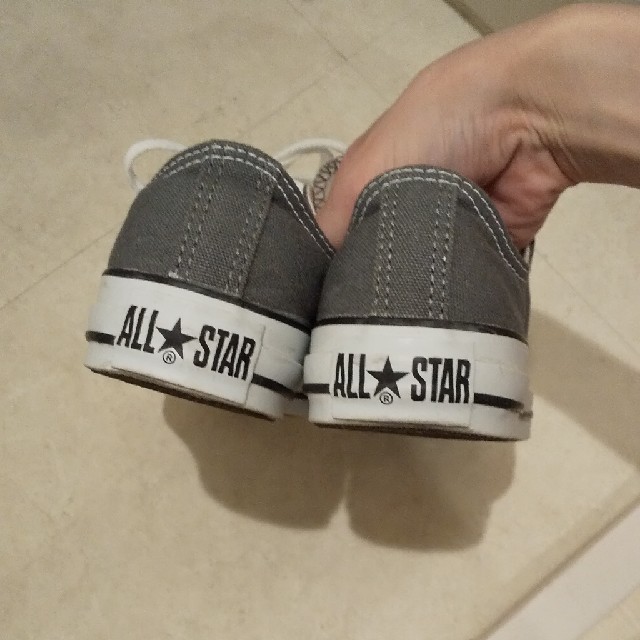1度着用のみ美品 CONVERSE ALL★STAR グレー 23.5㎝ 3