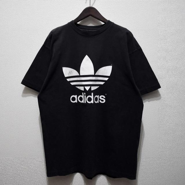 アディダスadidas 半袖Tシャツ 両面ロゴ 90sビンテージ USA製 | フリマアプリ ラクマ