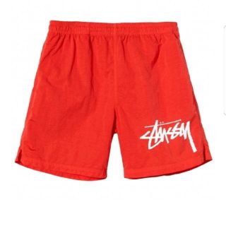 ステューシー(STUSSY)のkein小菅様専用Stüssy & Nike Water Short (Red)(ショートパンツ)