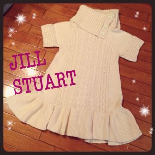 ジルスチュアート(JILLSTUART)のジルニットワンピ♡(ミニワンピース)