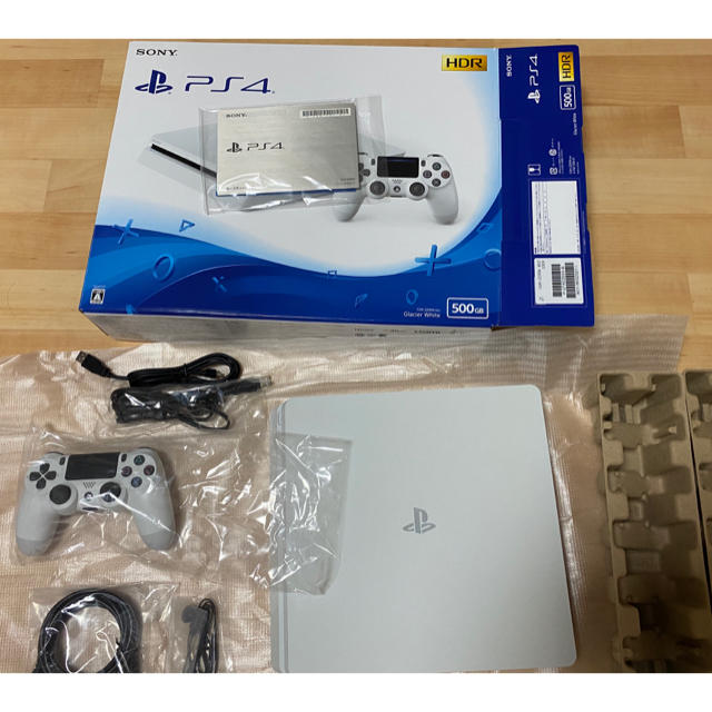 【公式】 - PlayStation4 PS4 BO2グレイシャーホワイト500GB CUH-2200A 家庭用ゲーム機本体
