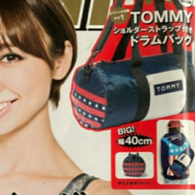 TOMMY ショルダーストラップ付きドラムバッグ　smart付録 メンズのバッグ(ドラムバッグ)の商品写真