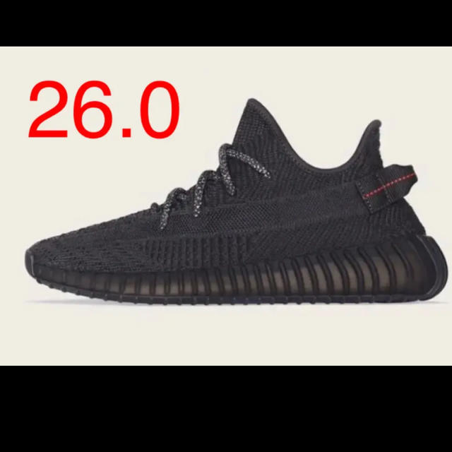 adidas YEEZY BOOST 350 V2 Black 26cm 28