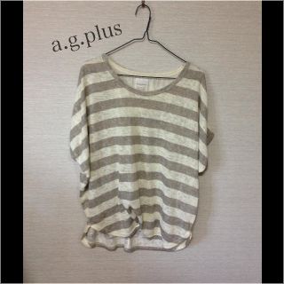 エージープラス(a.g.plus)のa.g.plus/トップス(Tシャツ(半袖/袖なし))