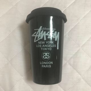 ステューシー(STUSSY)のステューシー　非売品タンブラー　黒(タンブラー)