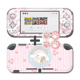 Switch Liteスイッチ ライト シナモン サンリオ ピンク スキンシール(その他)