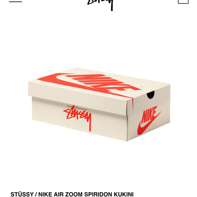 stussy ナイキ　AIR ZOOM SPIRIDON KUKINI 26.5