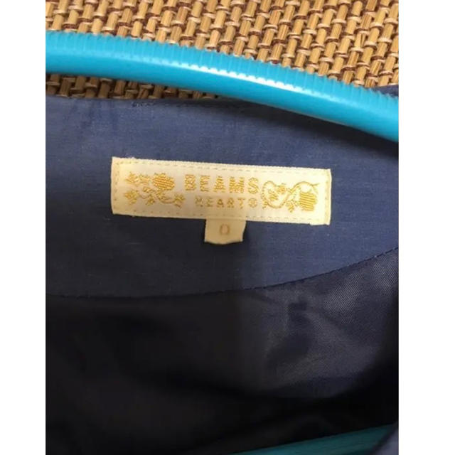 BEAMS(ビームス)のbeams ビームズ　ブルー　ドレス　ワンピース　キレイめ レディースのワンピース(ひざ丈ワンピース)の商品写真