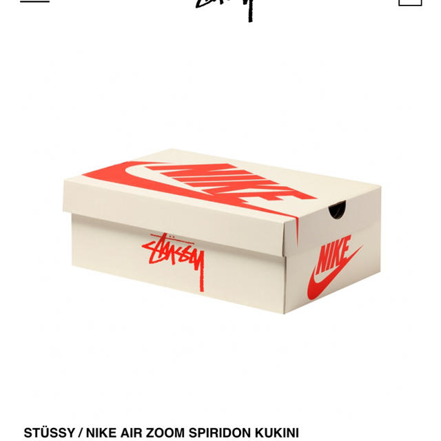 NIKE(ナイキ)のstussy ナイキ　air zoom spiridon kukini 26.5 メンズの靴/シューズ(スニーカー)の商品写真