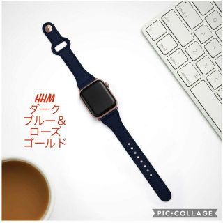 アップルウォッチ(Apple Watch)の【新品】38/40㎜ Apple Watch用 ベルト 細見 本革 レザー(その他)