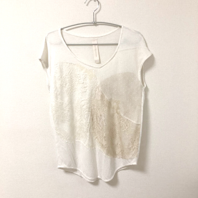ZARA(ザラ)のザラ　トップス　Tシャツ レディースのトップス(Tシャツ(半袖/袖なし))の商品写真