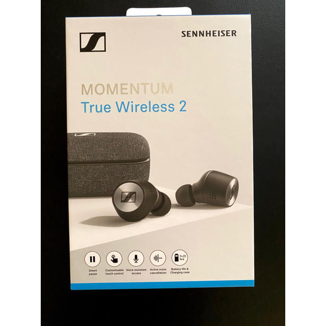 SENNHEISER(ゼンハイザー)のSENNHEISER MOMENTUM True Wireless 2 スマホ/家電/カメラのオーディオ機器(ヘッドフォン/イヤフォン)の商品写真