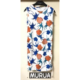 ムルーア(MURUA)のMURUA ミドルフラワーワンピース(ひざ丈ワンピース)