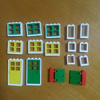 レゴ(Lego)のレゴ　窓、ドアのセット(知育玩具)