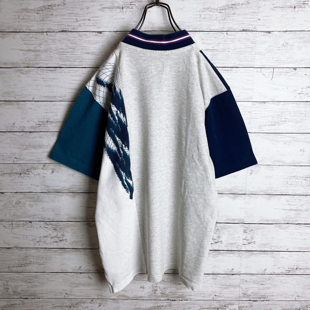 adidas(アディダス)の【オススメ‼︎】アディダス◎ヘンリーネック トレフォイルロゴ Tシャツ メンズのトップス(Tシャツ/カットソー(半袖/袖なし))の商品写真