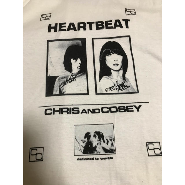 chris and cosey heartbeat Tシャツ 1