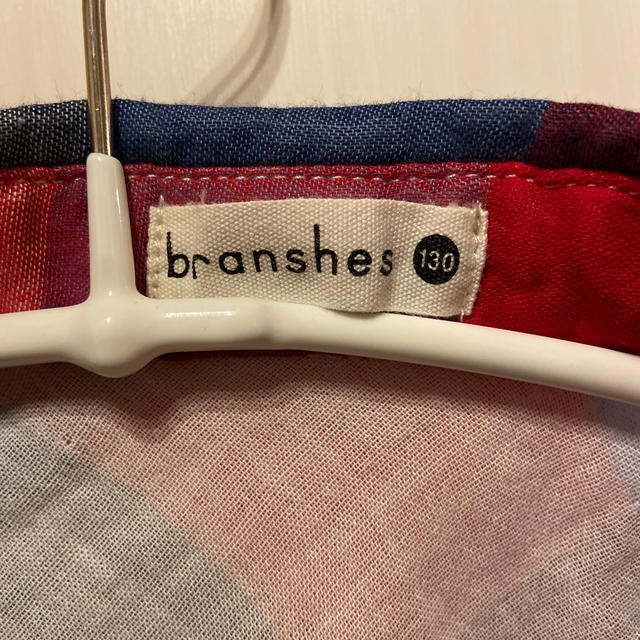 Branshes(ブランシェス)のbranshes シャツ　ジュニア　130 キッズ/ベビー/マタニティのキッズ服男の子用(90cm~)(ブラウス)の商品写真