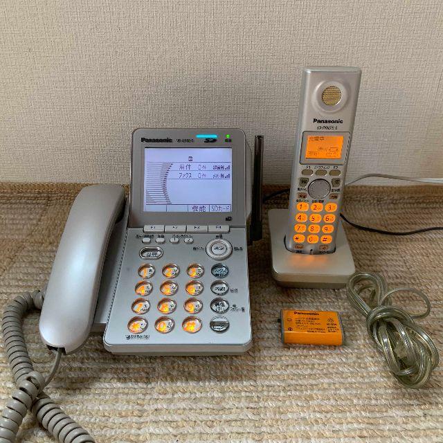 パナソニック コードレス電話機 VE-GP62DL（FAX受信機能付き）