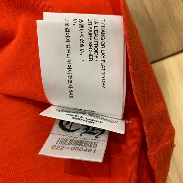 Chrome Hearts(クロムハーツ)のレア 新品 クロムハーツ matty boy レッド Tシャツ サイズXL メンズのトップス(Tシャツ/カットソー(半袖/袖なし))の商品写真