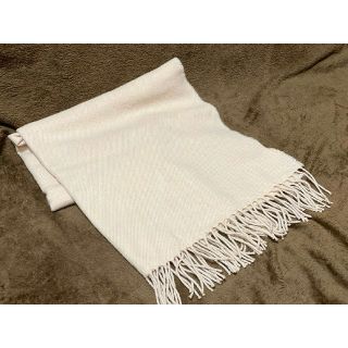 ロペピクニック(Rope' Picnic)の【未使用】ロペピクニック ストール ショール マフラー 大判 ベージュピンク(ストール/パシュミナ)